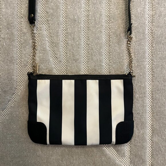 Juicy Couture Malibu Nylon Striped Crossbody Bag w/ Gold Hardware - Picture 3 of 7